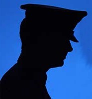 Silhouette-policeofficer